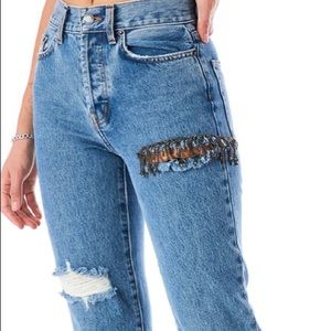 LF ripped loose jean